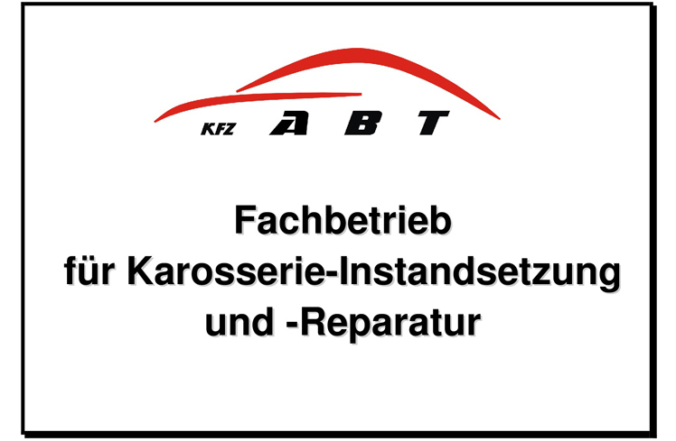 Kfz-Abt - Ihr Fachbetrieb für Karosserie-Instandsetzung und -Reparatur